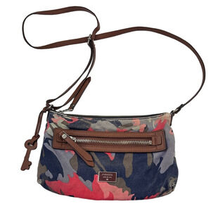 Fossil Blue Crossbody Purse